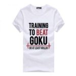 Training to Beat Goku or at Least Krillin T-Shirt Men