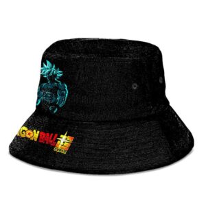 Ultra Instinct Goku Dragon Ball Super Black Cool Bucket Hat