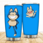 Happy Smiling Puar Dragon Ball Z Cute Cool Awesome Tumbler