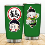 Cute Chioatzu Head and Kanji Dragon Ball Z Awesome Tumbler