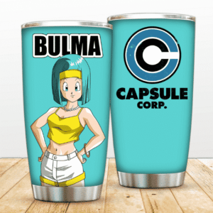 Bulma Capsule Corporation Dragon Ball Z Cool Awesome Tumbler
