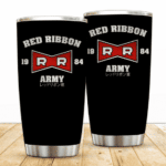 Red Ribbon Army Logo Dragon Ball Z Awesome Powerful Tumbler