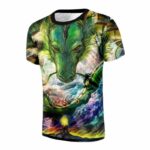 Shenron DBZ The Powerful Eternal Dragon Super Saiyan Battle T-Shirt