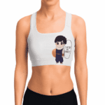Kid Son Gohan and Baby Shenron Dragon Ball Z Cute Sports Bra