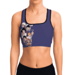 Son Gohan Kid to Adult Dragon Ball Z Cool Awesome Sports Bra