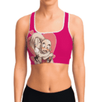 Krillin Love Android 18 Dragon Ball Z Cute Cool Sports Bra