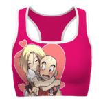 Krillin Love Android 18 Dragon Ball Z Cute Cool Sports Bra