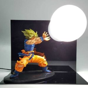 Dragon Ball Kamehameha Attack Super Saiyan Son Goku DIY Display Lamp