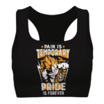 Vegeta Pride is Forever Dragon Ball Z Powerful Sports Bra