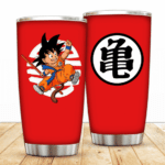 Kid Son Goku with Kame Kanji Dragon Ball Powerful Tumbler