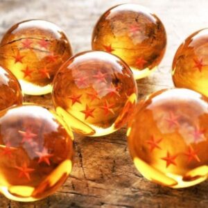 Dragon Ball Z Shenron 7 Stars Crystal Balls Set 7 Pcs