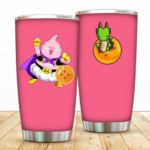 Fat Majin Buu with Baby Shenron Dragon Ball Z Cute Tumbler