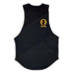 Dragon Ball Z Kid Goku Shadow Logo Black Muscle Tank Top