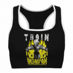 SSJ Goku Train Insaiyan Dragon Ball Z Powerful Sports Bra