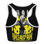SSJ Goku Train Insaiyan Dragon Ball Z Powerful Sports Bra