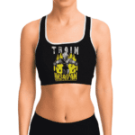 SSJ Goku Train Insaiyan Dragon Ball Z Powerful Sports Bra