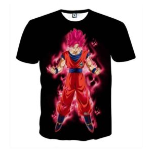Dragon Ball Super Son Goku Red Kaioken Ultra Instinct T-Shirt