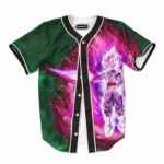 DBZ Goku Black Super Saiyan Rose Villain Baseball Jersey