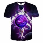 Dragon Ball Z The Merciless Lord Frieza Black T-Shirt