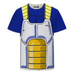 Dragon Ball Z Vegeta Inspired Fashionable Cosplay T-Shirt