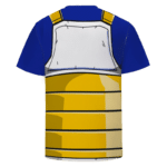 Dragon Ball Z Vegeta Inspired Fashionable Cosplay T-Shirt