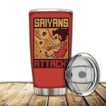 Vegeta Armor Saiyans Attack Dragon Ball Z Awesome Tumbler