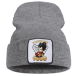 Vegeta I Love You 3000 Iron Man Fan Art Gray Winter Beanie