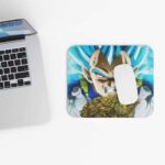 Vegeta SSJ Blue Ganja Kush Weed Non-Slip Mouse Pad