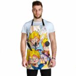 Vegito Gogeta and Gotenks Dragon Ball Super Powerful Apron