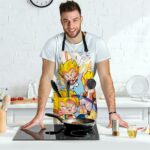 Vegito Gogeta and Gotenks Dragon Ball Super Powerful Apron