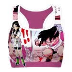 Videl Anime and Manga Dragon Ball Cool Awesome Sports Bra