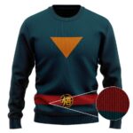 Dragon Ball Heroes Goku God Officer Uniform Wool Sweater