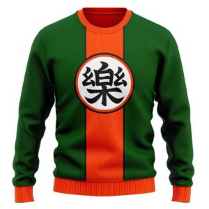Dragon Ball Z Yamcha Kanji Logo Cool Wool Sweatshirt