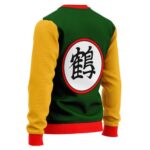 Dragon Ball Z Chiaotzu Crane Kanji Cosplay Wool Sweater