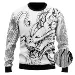 Dragon Ball Z Mighty Shenron Cool Artwork Wool Sweater