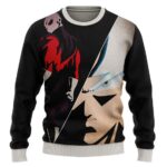 DBZ Ultra Instinct Goku & Jiren Flat Artwork Wool Sweater