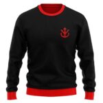 DBZ Saiyan Royal Family Crest Awesome Wool Sweatshirt