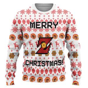 Dragon Ball Z Merry Christmas Ugly Xmas Wool Sweater