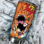Young Son Gohan Chased By Dino Dragon Ball Z Awesome Tumbler
