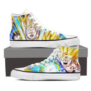 DBZ Gohan Aura Goku Super Saiyan Cell Saga Sneaker Shoes