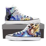 DBZ Gohan Aura Goku Super Saiyan Cool Blue Sneaker Shoes