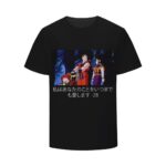 DBZ Goku & Chichi "I Will Love You Forever" Hiragana Black Tshirt