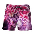 Dragon Ball Black Goku Rose 3 Ultra Instinct Epic Boardshorts