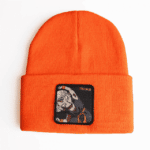 Trunks Funny Facial Expression Orange Streetwear Beanie