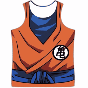 Master Roshi's Disciple Krillin Goku Kame Symbol 3D Tank Top