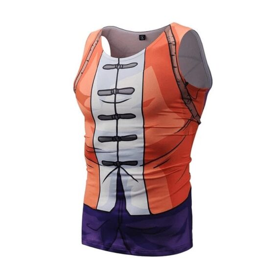 Dragon Ball Z Cool Master Roshi Turtle Uniform Compression Tank Top