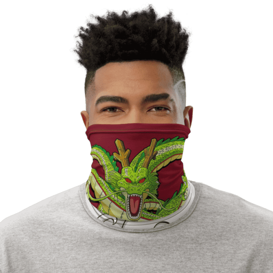 Dragon Ball Z Divine Shenron Red Face Covering Neck Gaiter