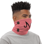 Dragon Ball Z Majin Buu Sigil Pink Face Covering Neck Gaiters