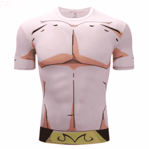 Kid Buu Majin Boo Pure 3D Cosplay Skin Workout T-Shirt