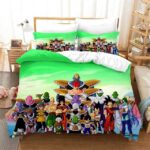 DBZ All Characters Planet Namek Battle Bedding Set